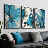 Toile - Blue Petals